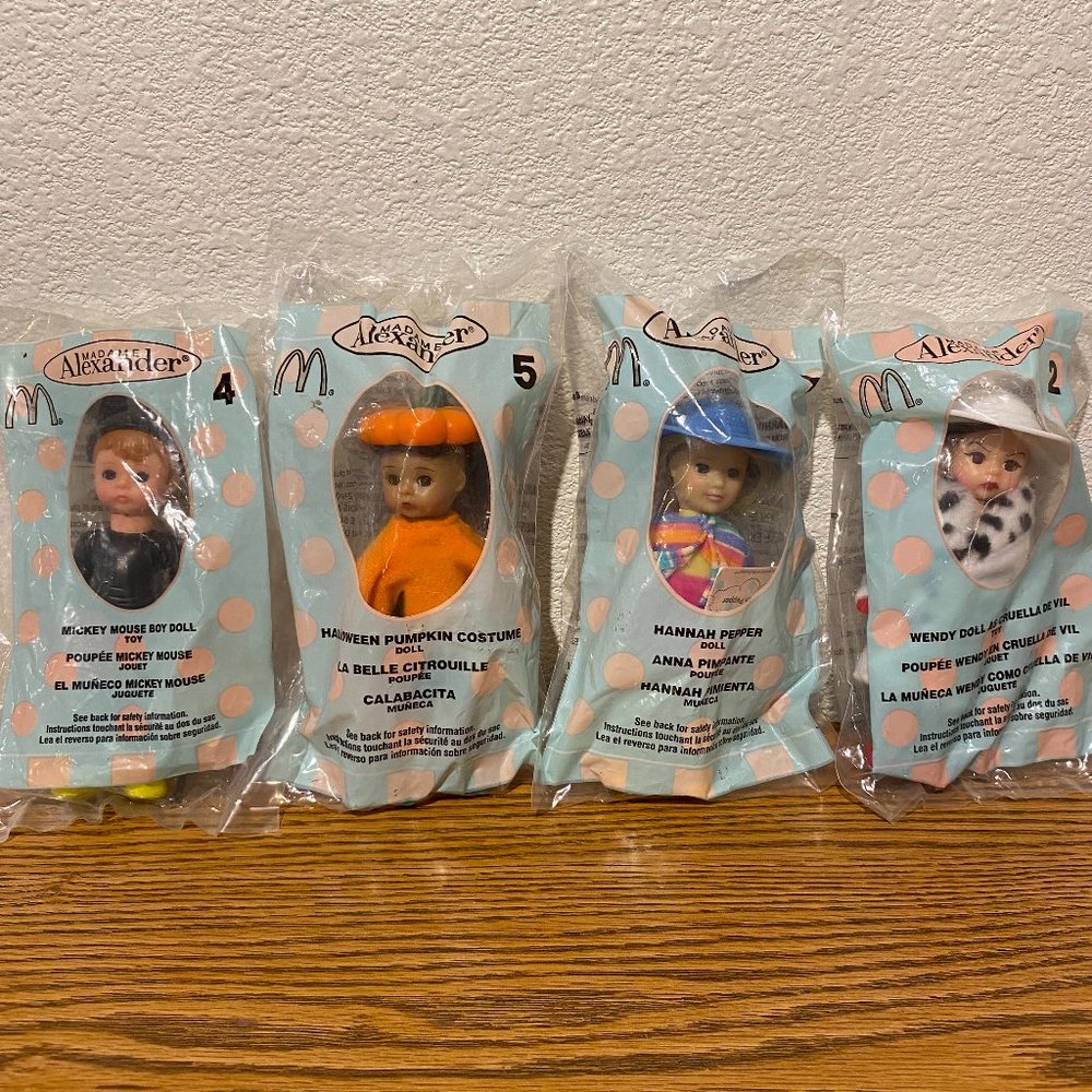 Four Packaged Madam Alexander Dolls - Picture 1 of 13